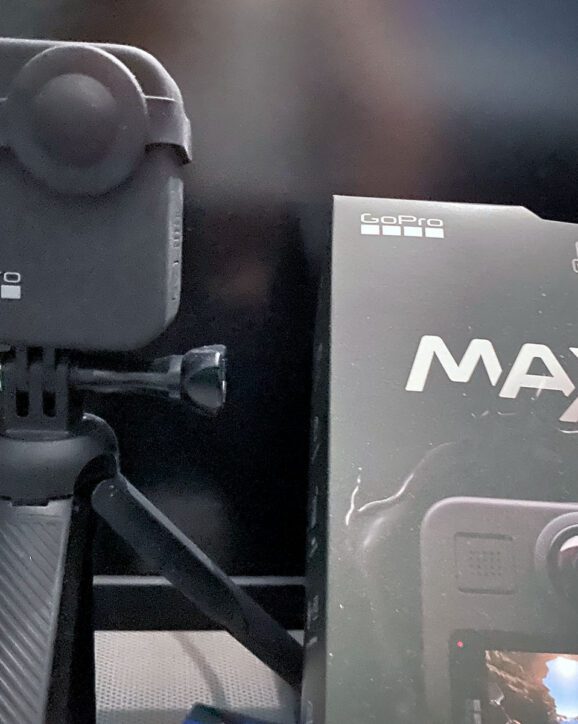 gopro max e scatola